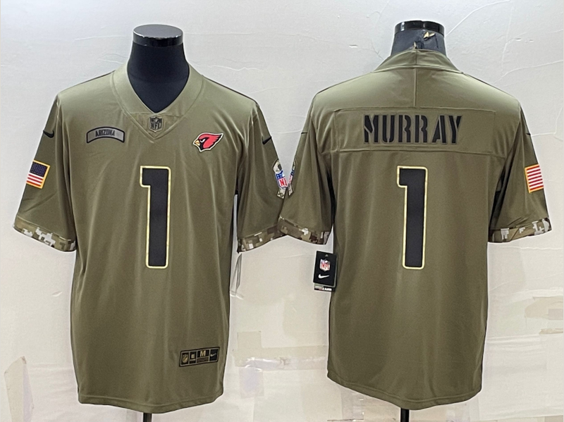 Adult Arizona Cardinals Kyler Murray NO.1 Football Jerseys