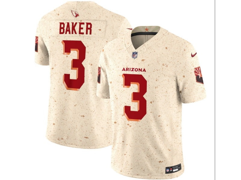 New Season Adult Arizona Cardinals Budda Baker NO.3 Football Jerseys