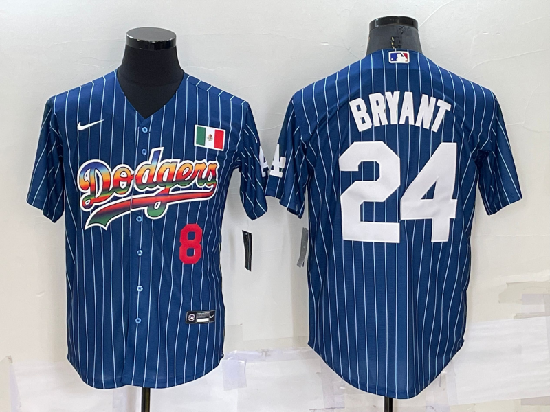 Men/Women/Youth Los Angeles Dodgers Kobe Bryant #24 baseball Jerseys