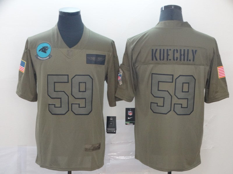 Adult Carolina Panthers Luke Kuechly NO.59 Football Jerseys