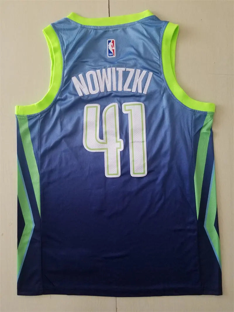 Dallas Mavericks Dirk Nowitzki NO.41 Basketball Jersey