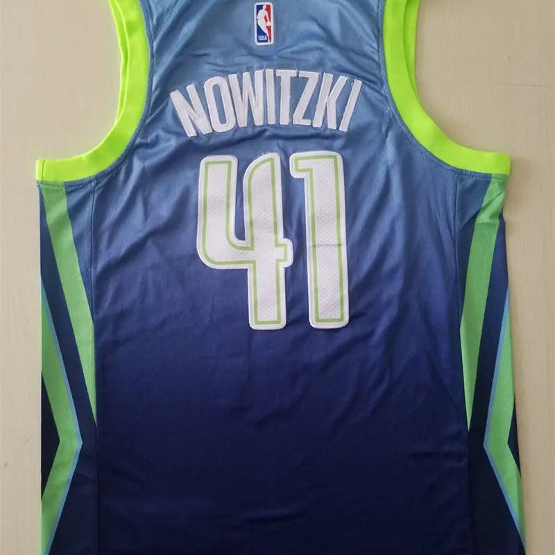 Dallas Mavericks Dirk Nowitzki NO.41 Basketball Jersey