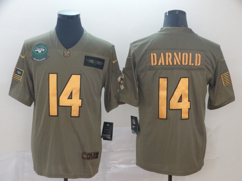 Adult New York Jets Samuel Darnold NO.14 Football Jerseys