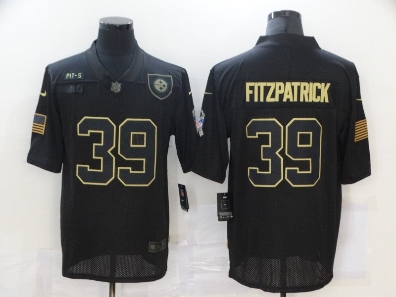 Adult Pittsburgh Steelers Minkah Fitzpatrick NO.39 Football Jerseys