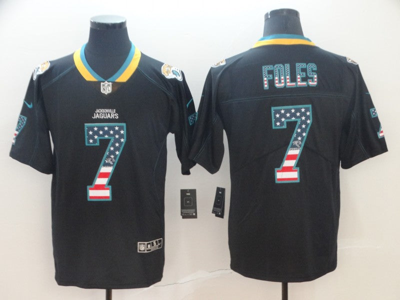 Adult Jacksonville Jaguars Nick Foles NO.7 Football Jerseys