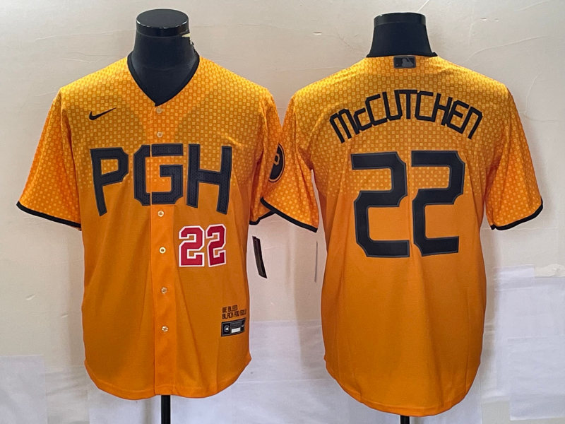 Men/Women/Youth Pittsburgh Pirates Andrew McCutchen #22 baseball Jerseys