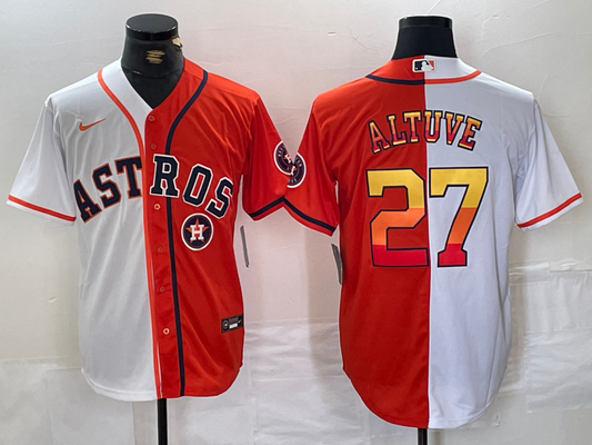 Men/Women/Youth Houston Astros Jose Altuve #27 baseball Jerseys