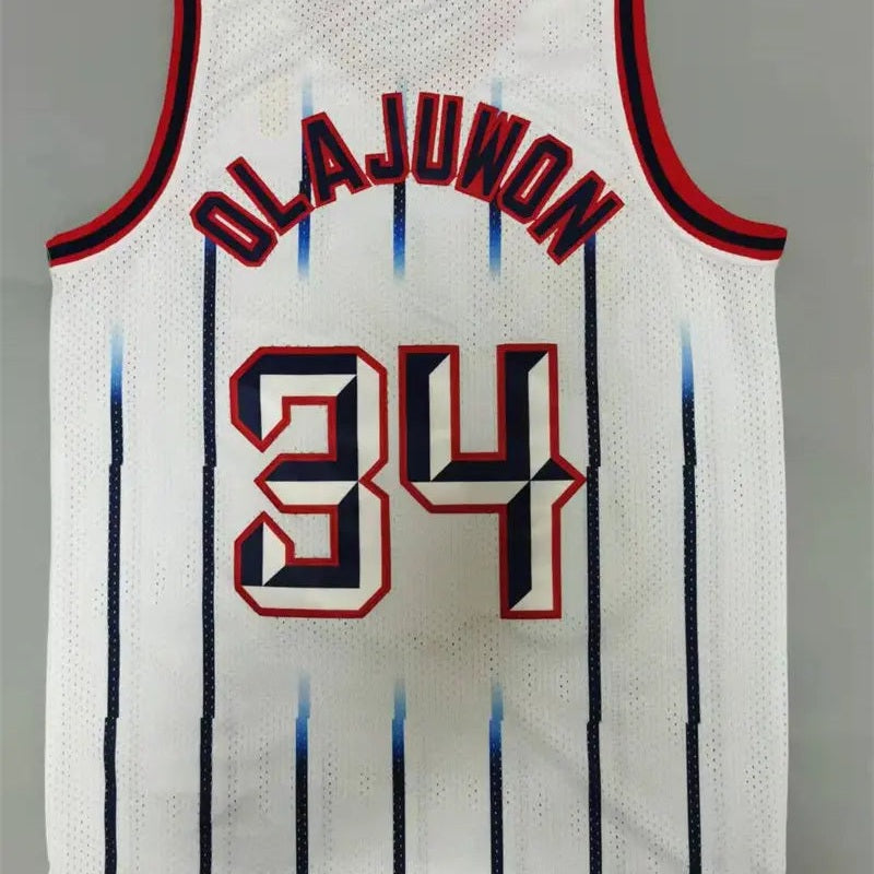 Houston Rockets Hakeem Olajuwon NO.34 Basketball Jersey