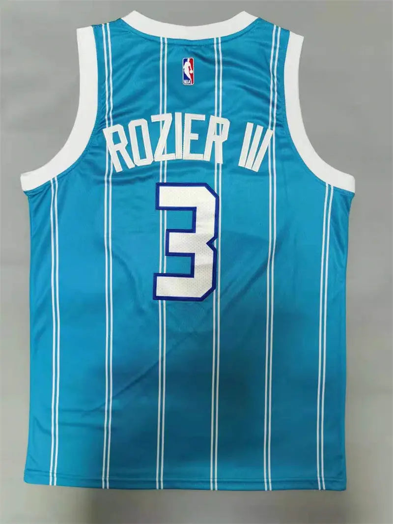 Charlotte Hornets Terry Rozier W NO.3 Basketball Jersey