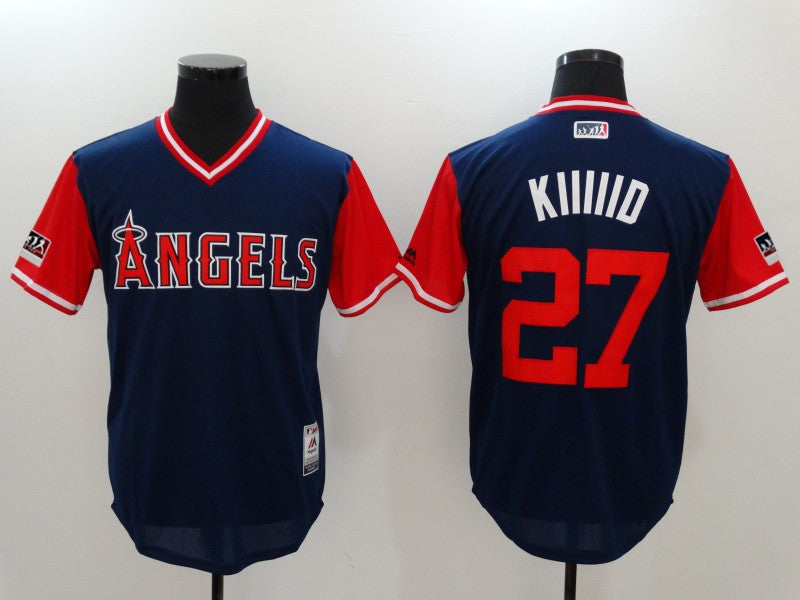 Men/Women/Youth Los Angeles Angels Mike Trout #27 baseball Jerseys