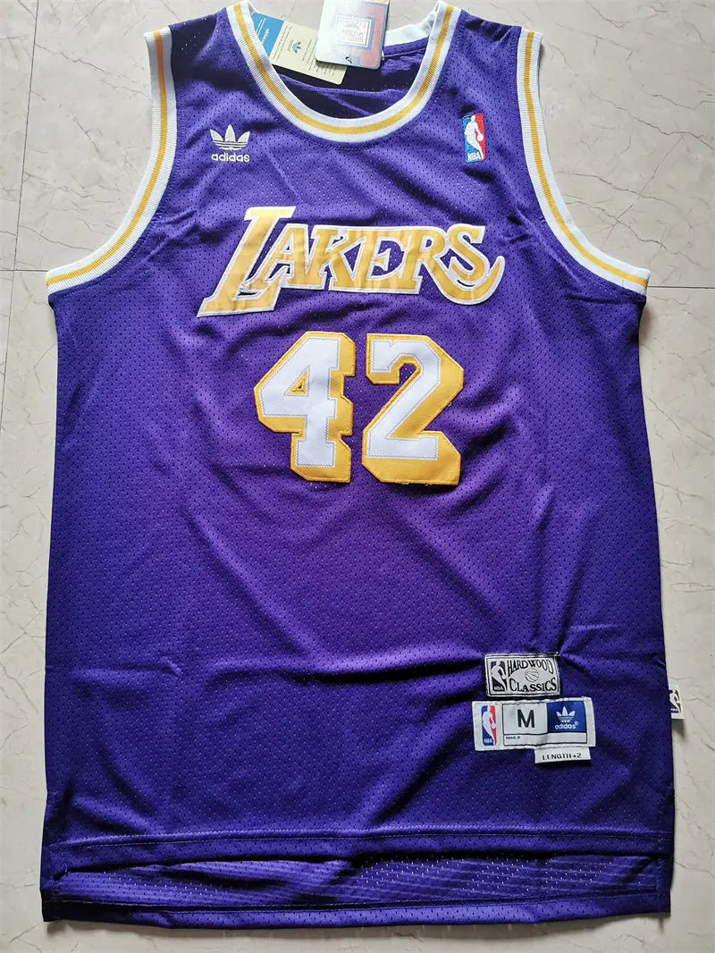 Los Angeles Lakers James Worthy NO.42 Basketball Jersey