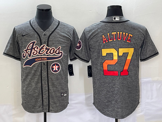 Men/Women/Youth Houston Astros Jose Altuve #27 baseball Jerseys