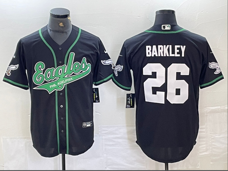 Adult Philadelphia Eagles Saquon Barkley NO.26 Football Jerseys