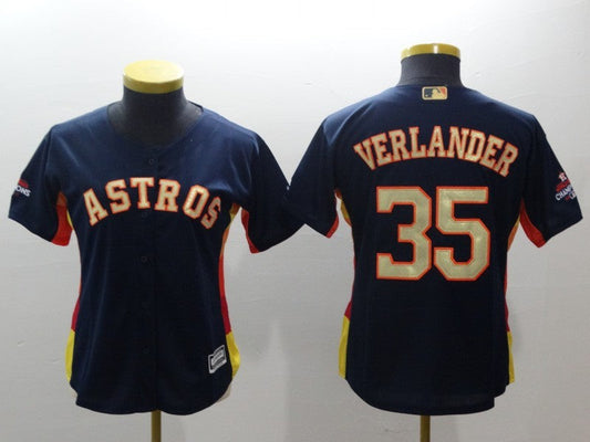 Men/Women/Youth Houston Astros Justin Verlander #35 baseball Jerseys