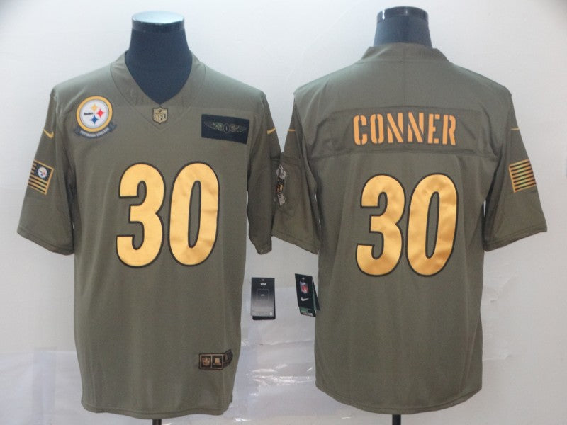 Adult Pittsburgh Steelers James Conner NO.30 Football Jerseys