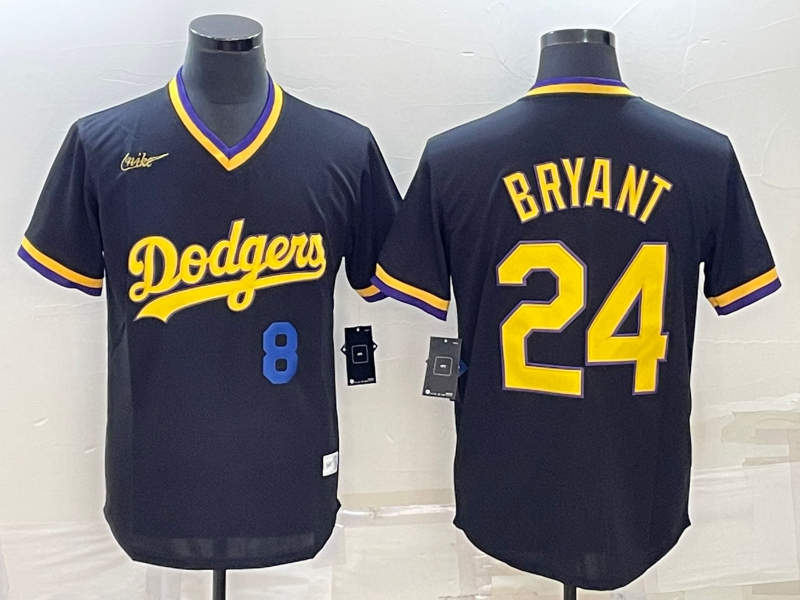 Men/Women/Youth Los Angeles Dodgers Kobe Bryant #24 baseball Jerseys