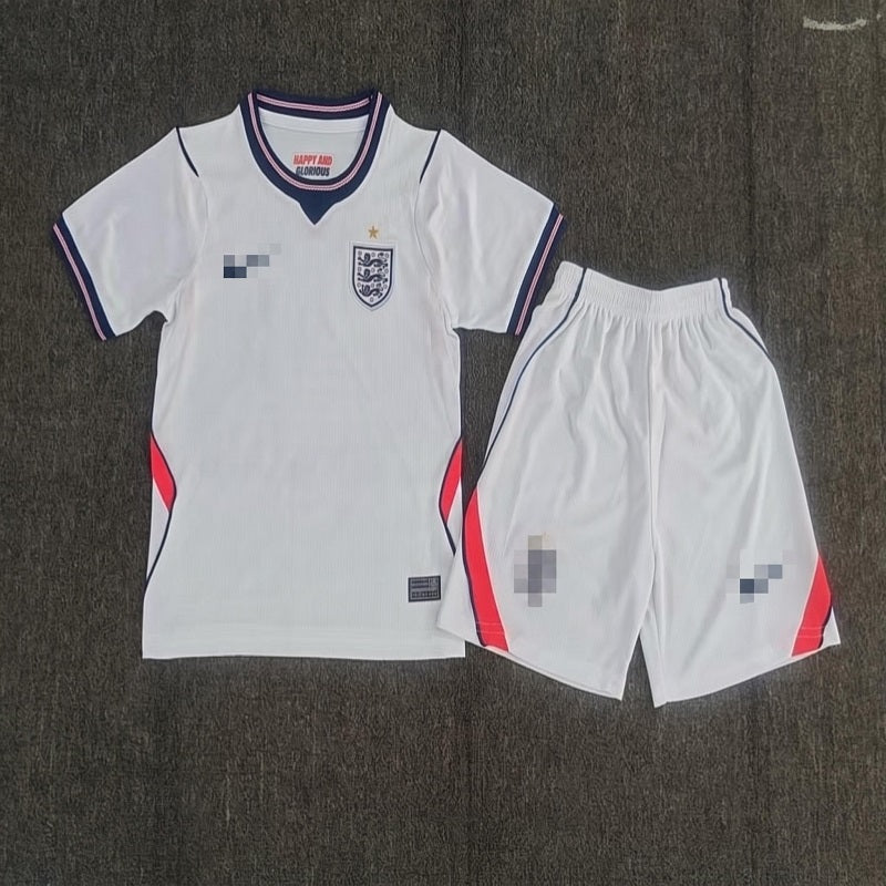 Kids England 2026 world cup away white soccer Jersey custom name and number