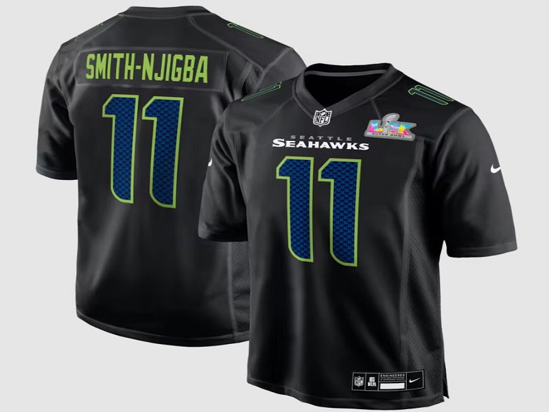 Super Bowl Adult Seattle Seahawks Jaxon Smith-Njigba NO.11 Football Jerseys