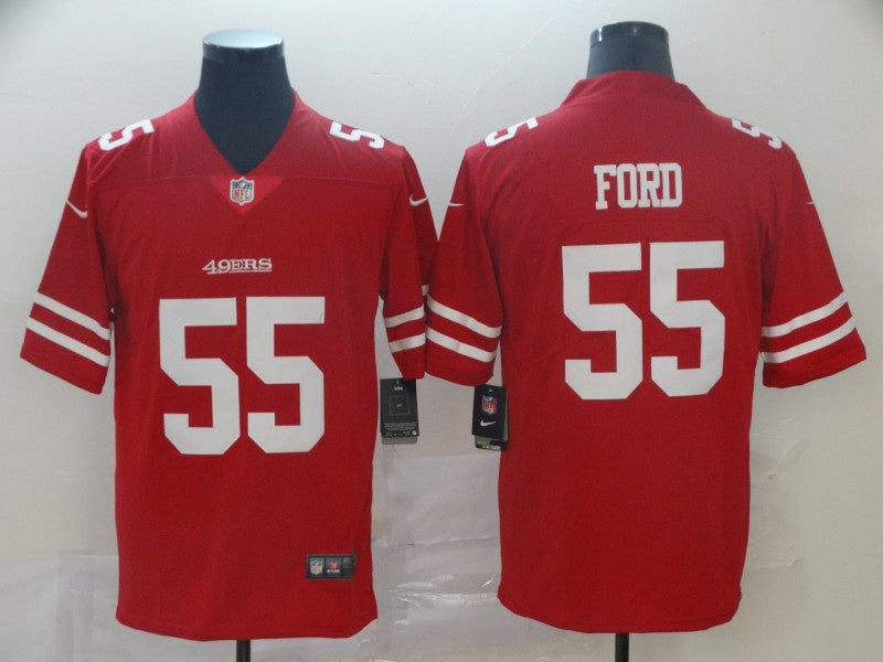 Adult San Francisco 49ers Dee Ford NO.55 Football Jerseys