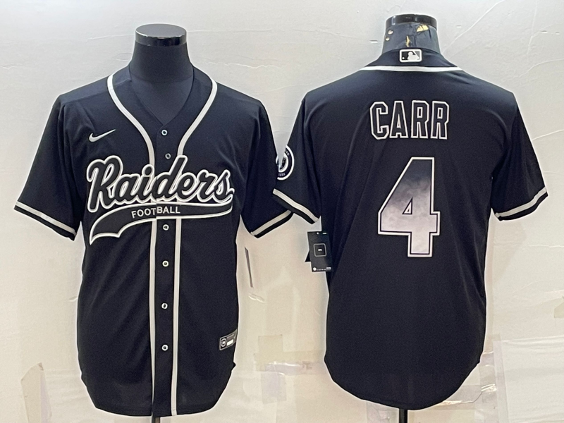 Adult Oakland Raiders Derek Carr NO.4 Football Jerseys