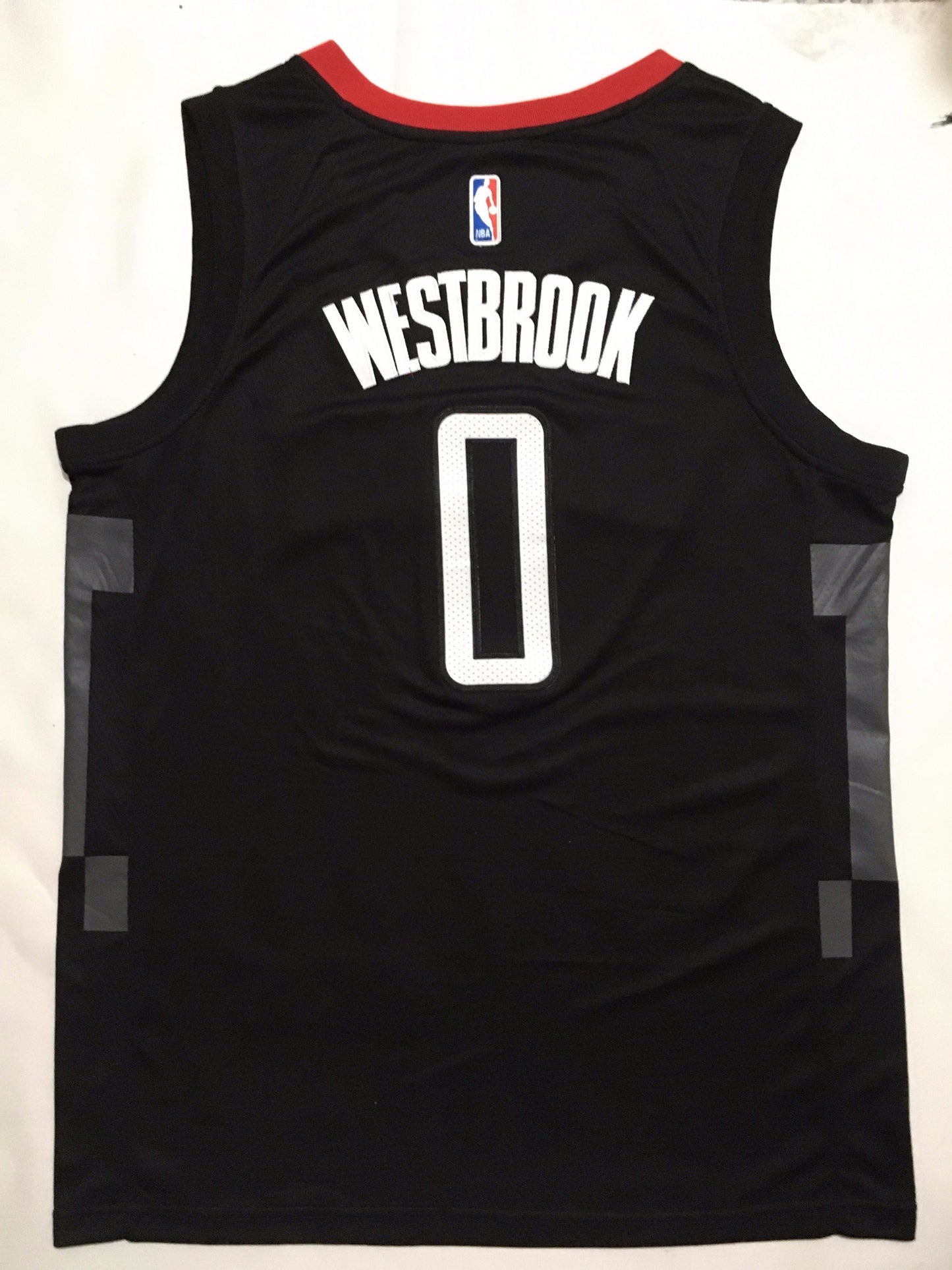 Houston Rockets Russell Westbrook #0 black jersey S-2XL