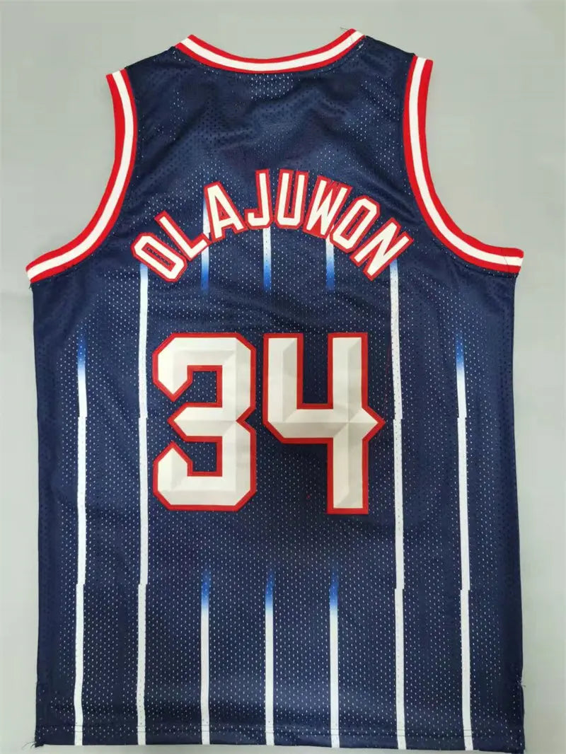 Houston Rockets Hakeem Olajuwon NO.34 Basketball Jersey