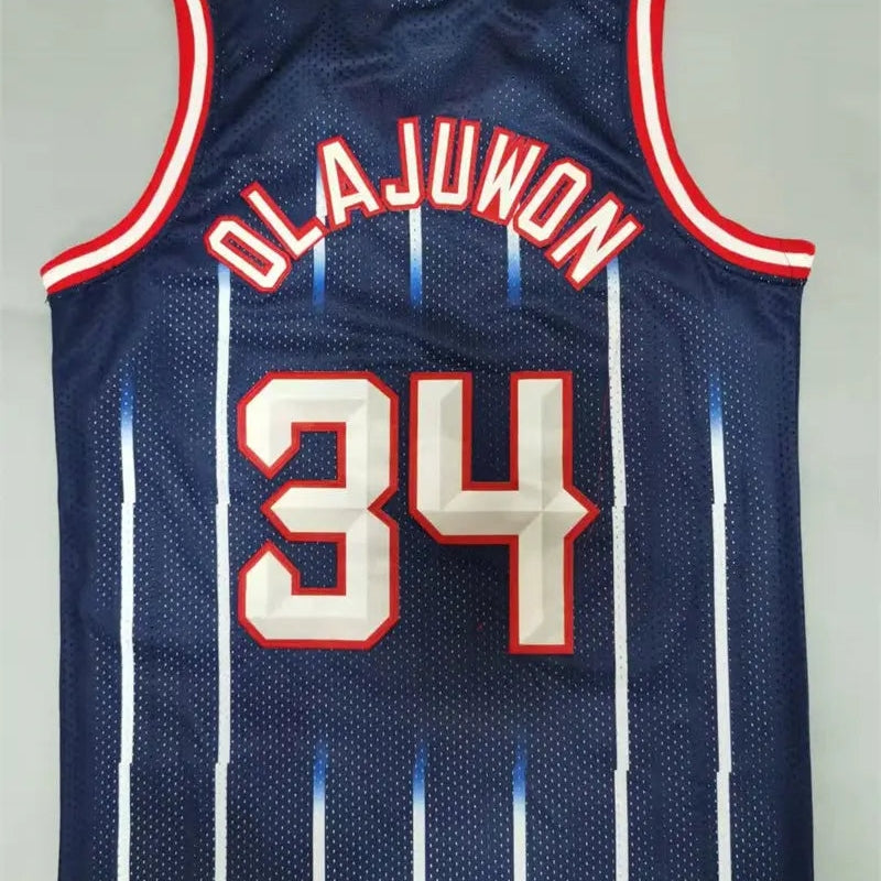 Houston Rockets Hakeem Olajuwon NO.34 Basketball Jersey