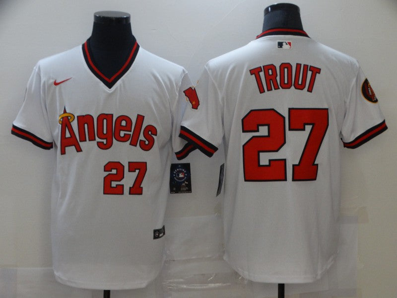 Men/Women/Youth Los Angeles Angels Mike Trout #27 baseball Jerseys