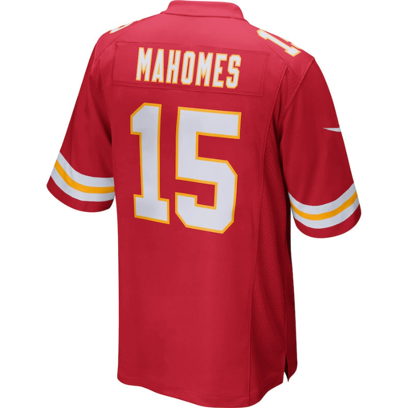 men/women/kids KC.Chiefs Mahomes NO.15 Red Football Jersey