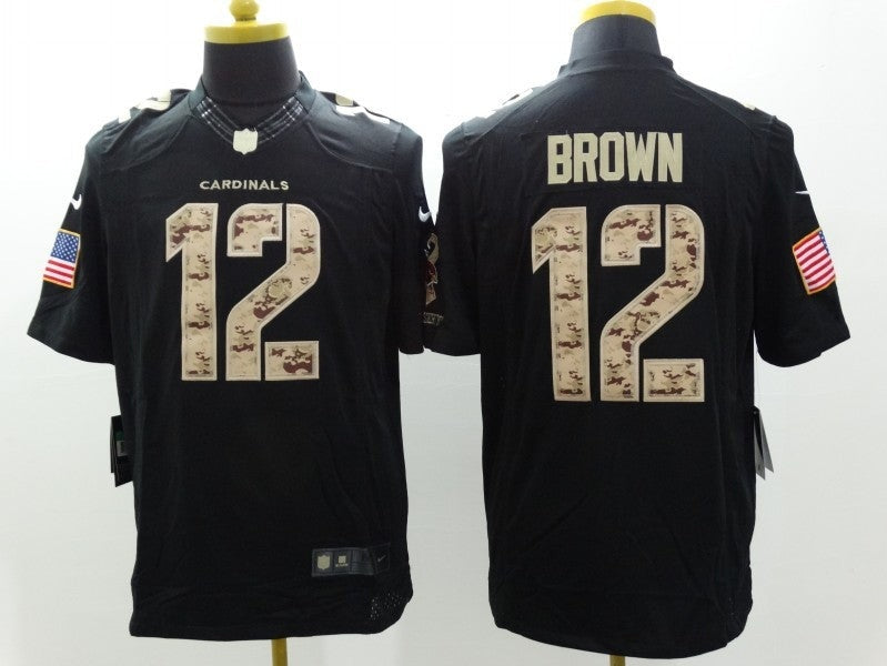 Adult Arizona Cardinals John Brown NO.12 Football Jerseys
