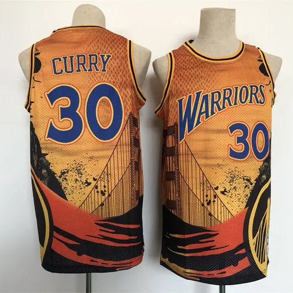 Golden State Warriors Stephen Curry NO.30 Basketball Jersey