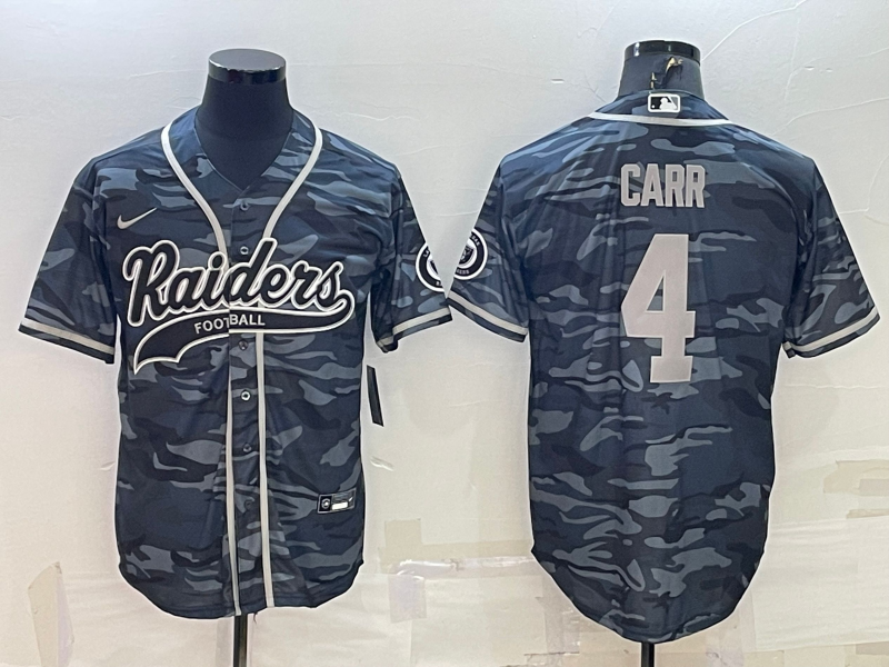 Adult Oakland Raiders Derek Carr NO.4 Football Jerseys