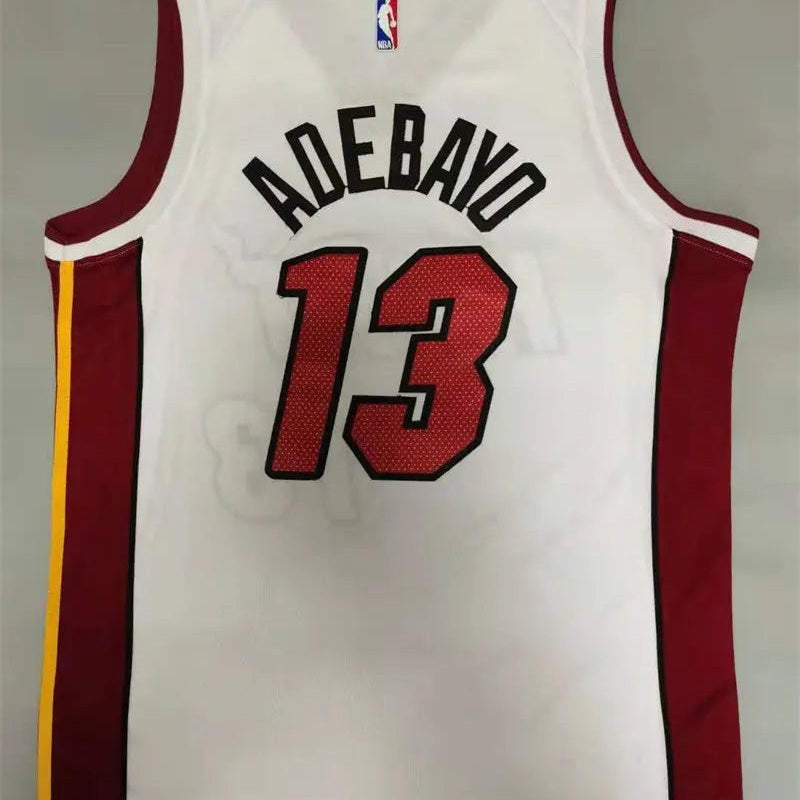 Miami Heat Adebayo NO.13 Basketball Jersey