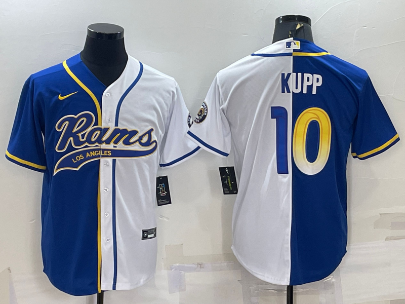 Adult Los Angeles Rams Cooper Kupp NO.10 Football Jerseys