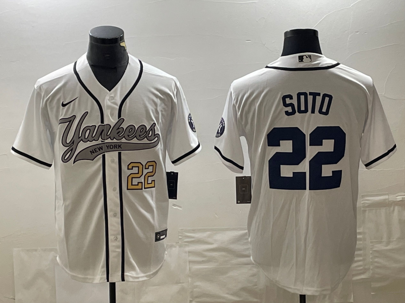 Men/Women/Youth New York Yankees Juan Soto NO.22 baseball Jerseys