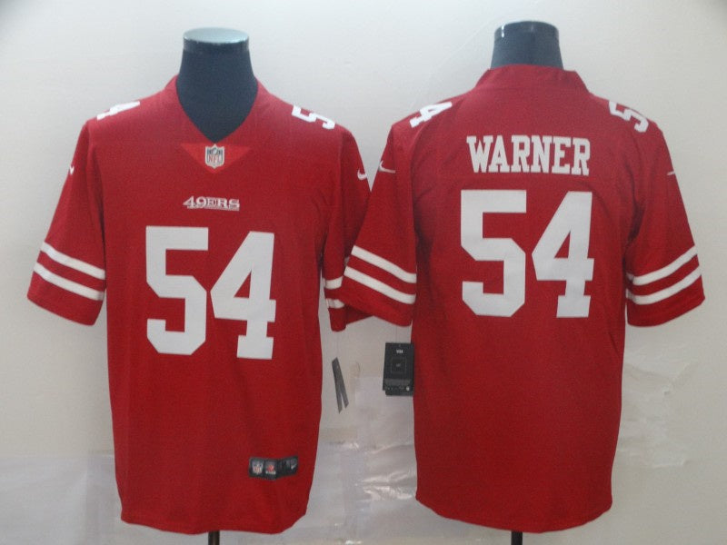 Adult San Francisco 49ers Fred Warner NO.54 Football Jerseys