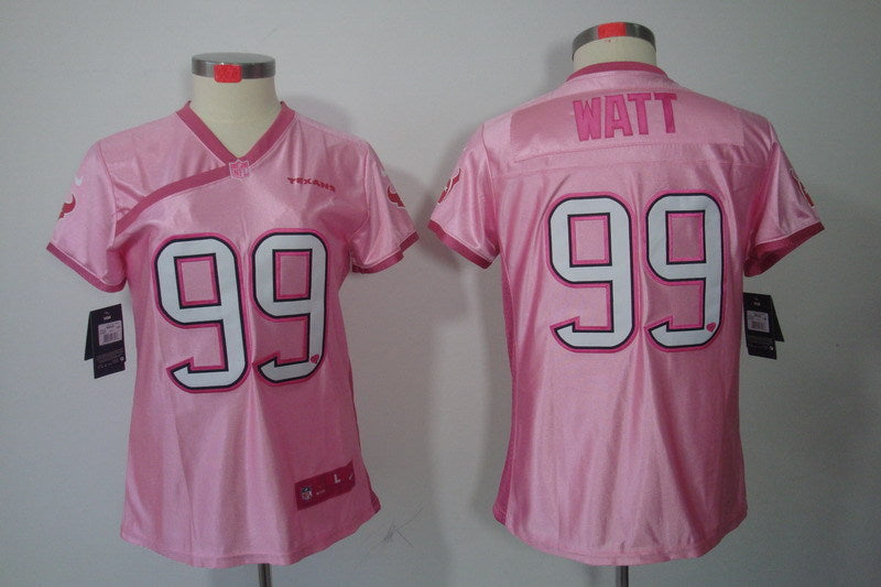 Women's Houston Texans J.J. Watt NO.99 Football Jerseys
