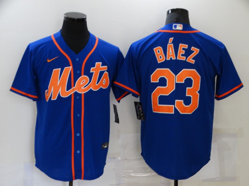 Men/Women/Youth New York Mets Javier Báez #23 baseball Jerseys
