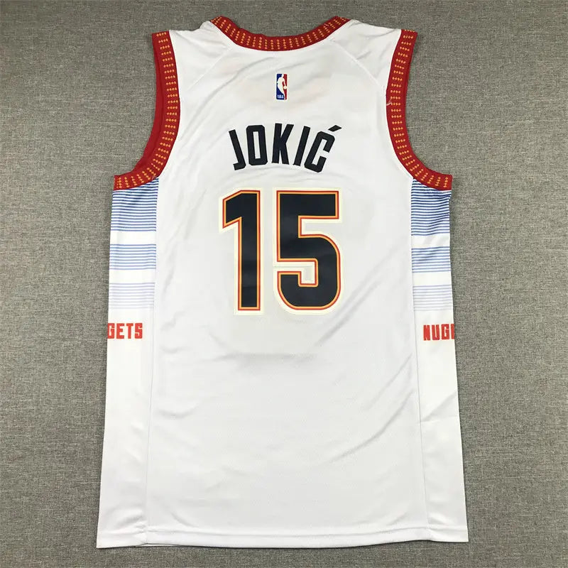 Denver Nuggets Nikola Jokic NO.15 Basketball Jersey