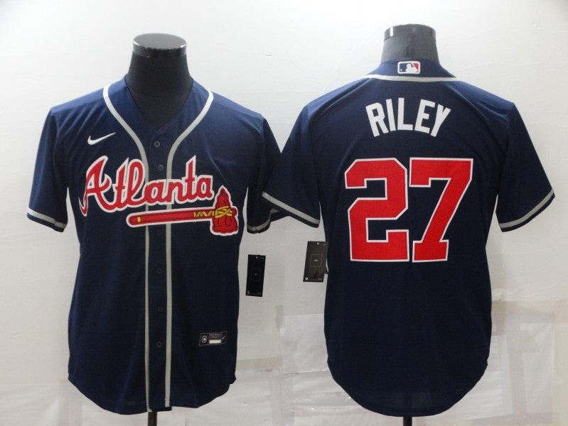 Men/Women/Youth Atlanta Braves Austin Riley #27 baseball Jerseys