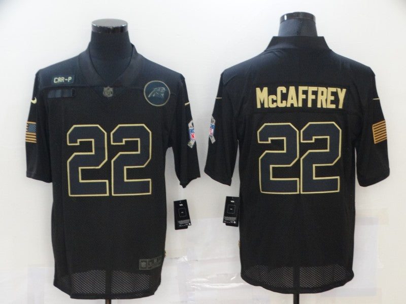 Adult Carolina Panthers Christian McCaffrey NO.22 Football Jerseys