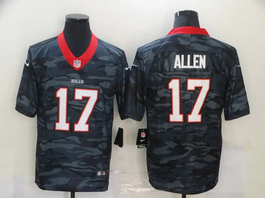 Adult Buffalo Bills Josh Allen NO.17 Football Jerseys