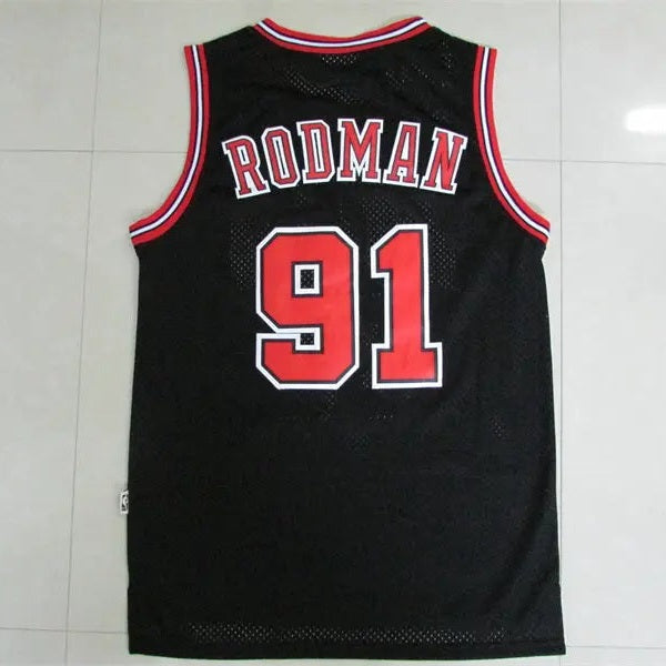 Chicago Bulls Dennis Rodman NO.91 Basketball Jersey