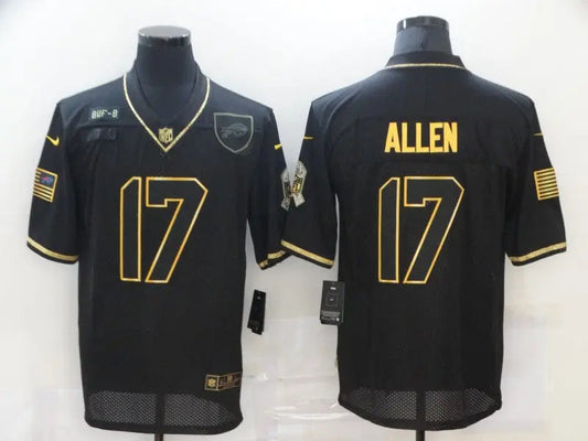 Adult Buffalo Bills Josh Allen NO.17 Football Jerseys