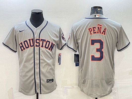 Men/Women/Youth Houston Astros Jeremy Peña #3 baseball Jerseys