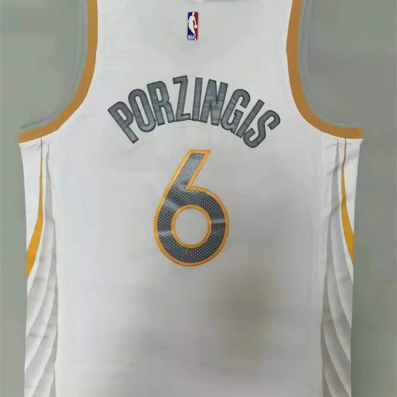 Dallas Mavericks Kristaps Porzingis NO.6 Basketball Jersey