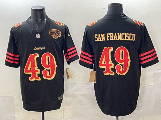 Newest arrival 2025 Adult San Francisco 49ers  Faithful  No.49 Football Jerseys
