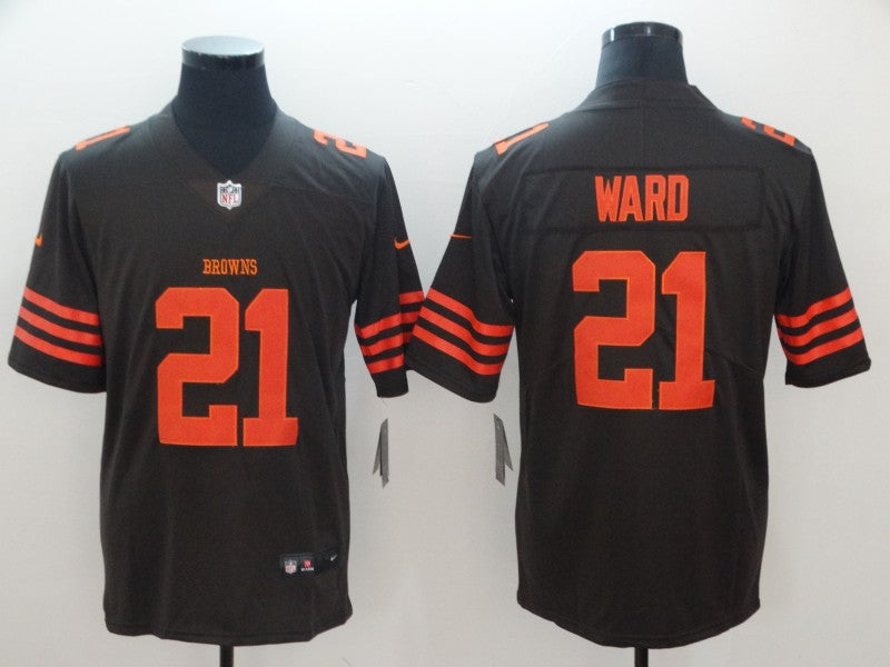Adult Cleveland Browns Denzel Ward NO.21 Football Jerseys