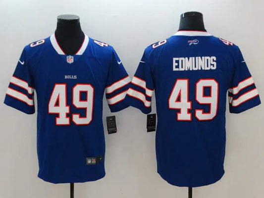 Adult Buffalo Bills Tremaine Edmunds NO.49 Football Jerseys