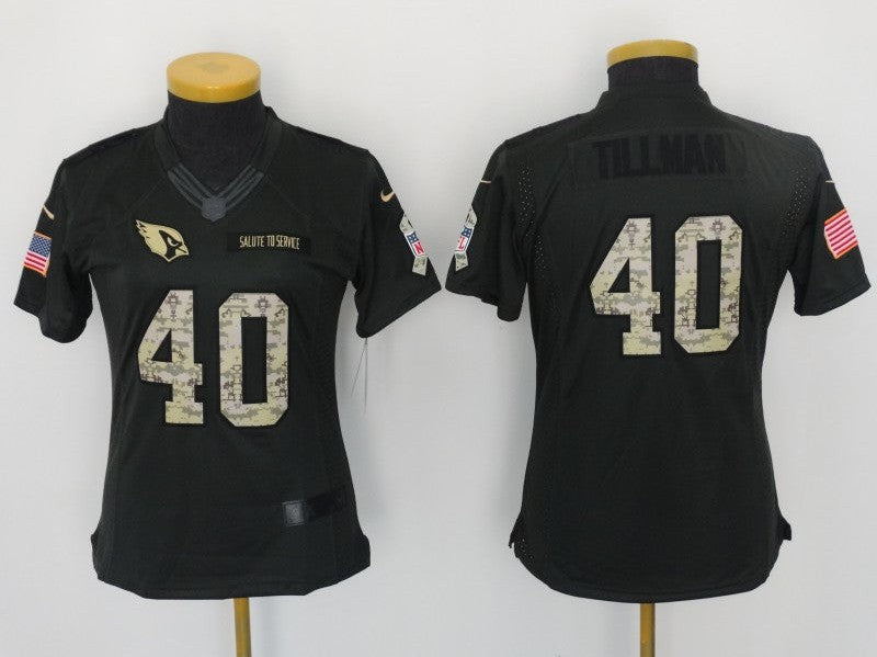 Women Arizona Cardinals Pat Tillman NO.40 Football Jerseys